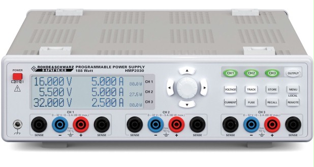 R&S®HMP2030三通道可编程直流电源供应器